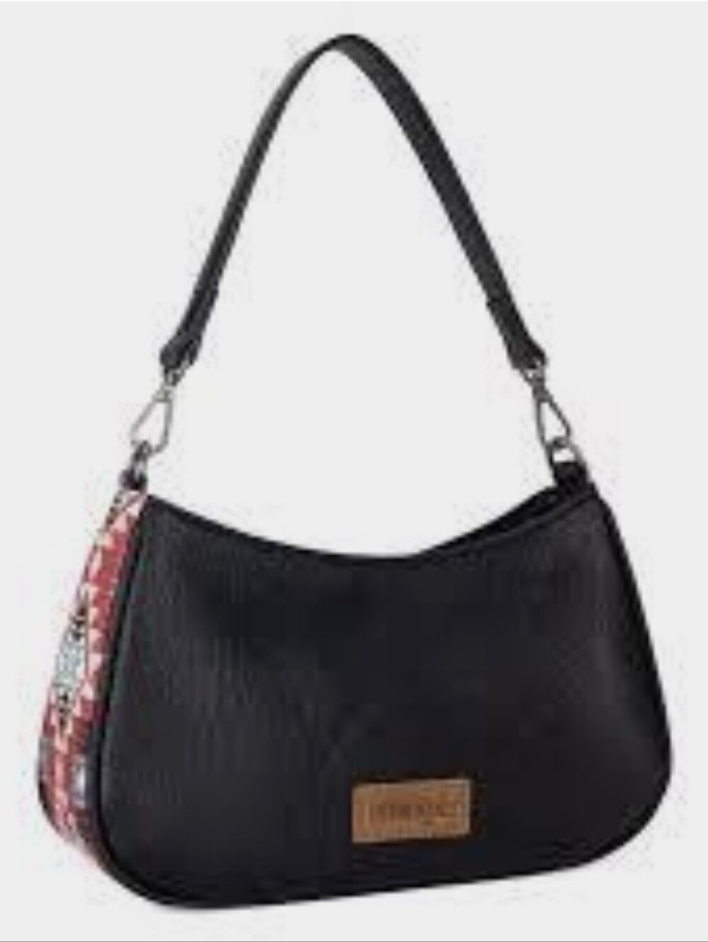 Wrangler by Montana West Black Aztec Western Small Shoulder Hobo Bag